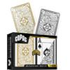 Copag Legacy Bridge Size Carte Da Gioco Double Deck Jumbo Nero Oro