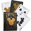 BICYCLE Carte Da Gioco Disney Topolino Nero E Oro Mazzo Poker Size USA