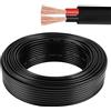 AOHEWEI Cavo piatto 2×2,5mm² 2 conduttori in rame per applicazioni elettriche 5V