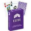 Copag 1546 Elite 100% Plastica Carte Da Gioco Jumbo Index Poker Size Viola 045-9