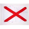 AZ FLAG Bandiera Alabama 45x30 cm - Bandierina Stato Americano - Usa - Stati Uniti 30x45 cm Cordicelle