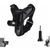 TFSYLISA Supporto per Casco Moto Mento, Supporto Mentoniera Casco Motociclista | Supporti per Casco da Motocicletta Regolabile per GoPro Hero 11/10/9/8/7/6/5