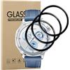 GEJEFA 3 Pezzi Pellicola Protettiva per Huawei Watch GT 5 PRO 46mm, [3D Curved Edge to Edge] Senza Bolle HD Soft TPU Pellicola per Huawei Watch GT 5 PRO 46mm