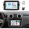 JAWSEU Android 15 4GB+64GB Autoradio per Renault Dacia Duster Sandero Logan Dokker Capture 7 Pollici Schermo Tattile Supporto Wireless Carplay Android Auto GPS WiFi 5G Bluetooth HiFi FM