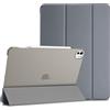 ProCase Cover iPad Pro 13 Pollici (M5/M4) 2025 2024 (A2925 A2926 A3007), Custodia iPad Pro 13, Ultra Sottile Leggero Cover con Auto Svegliati/Sonno -Grigio