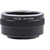 Fotga OM-EOSM - Adattatore per obiettivo Olympus OM Mount su fotocamera senza specchio Canon EOS EF-M Mount M M2 M3 M5 M6 II M10 M50 M100 M200