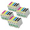 BELLIVESTORE 20 Cartucce compantibile per Epson con CHIP T1291 T1292 T1293 T1294 (8x nero + 4x ciano + 4x magenta + 4x giallo) Stylus SX420W SX425W SX525WD SX620FW SX440W SX445W SX235W SX435W SX230 SX430W SX438W