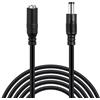 Wicked Chili Cavo di prolunga DC da 3 m compatibile con i telefoni IP Eufy | Homebase 3 e 2, Yealink, Snom, Fanvil e Grandstream, prolunga per il caricatore dell'alimentatore (5,5 x 2,1 mm 5V 12V 2,5A)
