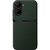 Kepuch Cover per Redmi Turbo 4/Xiaomi Poco X7 Pro - Custodia Case Piastra Metallica Incorporata Litchi Grano - Verde