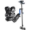Walimex Pro StabyFlow - Steadycam per fotocamera DSLR, con corpetto e braccio, filettatura da 1/4