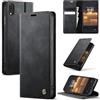 Cracedily Cover per iPhone XR Case, Libro Custodia Portafoglio Premium Pelle PU, Slot Scheda, RFID Shieldon, Chiusura Magnetico Aletta Antiurto Case Custodia per Apple XR, Nero