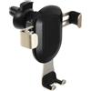 Vaguelly Supporto Cellulare Bloccaggio Automatico in Abs e Lega di Alluminio Macchina Nero e Protezione Telefono per Porta Cellulare da Auto, per Navigazione in Auto