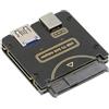 JSER Adattatore RAID USB 3.0 5Gbps da host a SFF-8482 SAS 29Pin per dischi rigidi, con chipset e porta di alimentazione, compatibile con laptop (alimentatore 12V/3A non incluso)
