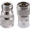 Vecys 2 Pezzi Adattatore Cavo Coassiale Tipo N Maschio a Tipo N Femmina 50 Ohm per Antenna WiFi Radio CB