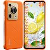 FOSSiBOT F112 Pro Smartphone per esterni, 5G, 24 GB + 256 GB, display FHD da 6,88, 120 Hz, Dimensity 6300, fotocamera da 50 MP, batteria da 7150 mAh, IP68/IP69K, NFC, Android 14