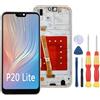 SiuVorZhi Display LCD compatibile con Huawei P20 Lite Display LCD Touch Screen Assembly Riparazione Parti di ricambio con strumenti.