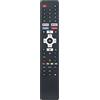 ROLLGAN Telecomando universale di ricambio per Sharp Vivax EKO TV 32FG4EA 40FG2EA 32FG2EA D800208 D800220 K240HSG K43FSG11 K320HSG K58USG TV-32LE114T2S2 / TV-43LE114T2T2 2S2