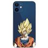 LA CASA DE LAS CARCASAS Custodia per iPhone 12 Mini Ufficiale Dragon Ball Goku Super Saiyan per proteggere il tuo telefono cellulare Cover per Apple in silicone flessibile con licenza ufficiale Dragon Ball