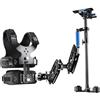 walimex pro StabyFlow Director System Set II (Weste für Schwebestativ inkl. Doppelter Federarm) Stabilisierungshilfe