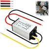 Maptrees Convertitore di tensione 24 V a 12 V 5 A 60 W, regolatore riduttore DC-DC abbassatore impermeabile IP68, adattatore di alimentazione per veicoli, camion, barche, sistema solare e attrezzature 12 V