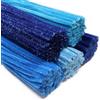 TOAOB THE ONE AND ONLY BABY TOAOB 400 Pezzi Scovolini per Lavoretti Series Blu Pipe Cleaner