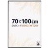 Dutch Frame Factory - Cornice 70x100 cm - Nero Opaco - Cornice per foto in Plastica con vetro plastico Antiriflesso - Cornice portafoto 70x100 cm - Easy