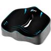 POOTACK Cuscino Sedia Ufficio, Cuscino per Sedile Auto e Ufficio | Memory Foam Rivestimento Traspirante e Base Antiscivolo, Fornisce un Supporto Confortevole