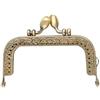 ZiYouao Chiusura Per Borsa Clic Clac 6 Sizes Metal Bag Kiss Clasp Lock Purse Frame Kiss Clasp DIY Craft Vintage Bag Hardware Purse Clasp Frame Handle Bag Accessories Chiusura Clic Clac Per Borse(8.5cm-)