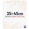 Dutch Frame Factory - Cornice 35x45 cm - Bianco Lucente - Cornice per foto in Plastica con vetro plastico Antiriflesso - Cornice portafoto 35x45 cm - Easy