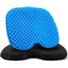 Cexovo Cuscino In Gel,Cuscino Antidecubito per Sedia a Rotelle,Cuscino Gel per Sedia,Cuscini per Sedie Traspiranti,per Auto,Ufficio,Casa,Sedia a Rotelle,Blu