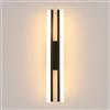 Riserva Applique da Parete Interno, 16W Lampada da Parete Moderno, Applique LED in Alluminio per Soggiorno, Corridoio, Scale, Camera da letto, 40cm 3000K Luce Calda