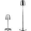 Halorin Posacenere da terra in acciaio inox, posacenere con coperchio, in acciaio inox, regolabile in altezza 34-68 cm, grande posacenere per esterni, fondo antiscivolo, per ambienti esterni e interni