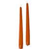 Cereria Di Giorgio - 12 Candele Coniche - Diametro 2,2 cm Altezza 30 cm - Colore Terracotta - Durata 10 ore - Standard per candelabro