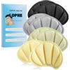 LOPHE Cuscini per Tallone Pad Heel, 4 Paia Cuscinetti per il Tallone, Soletta Autoadesiva per la Cura dei Piedi per Scarpe, Impediscono ai Talloni di Sfregare e Scivolare