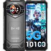 DOOGEE S200 X 5G Cellulari, 32GB + 512GB (2TB), 10100mAh/33W, Rugged 5G Smartphone, 100MP + 20MP (Vision Nocturne) + 20MP Telefono, 6,72 pollici FHD+ 120Hz + 1.32" AMOLED Smartphones Nero
