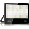 LAMLAMCK Faretto LED Da Esterno 300W - 30000LM 6500K Super Luminoso Bianco Freddo Faro LED Esterno, IP66 Impermeabile Luce Di Sicurezza per Stadio, Patio, Strada, Garage