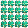 LIFKOME 20 Pezzi Spilla a Forma di Fiora Verde in Ferro Design Elegante e Chiusura Magnetica Forte per Occasioni Formali e Feste