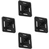 Set of 4 Porta Cellulare Da Cruscotto Supporto Per Telefono Auto
