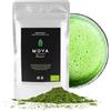 MOYA MATCHA Tè Verde Biologico in Polvere Organico | 100g Premium Cerimoniale Grado (I) | Cr