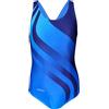Aquarti Costume Piscina Bambina - Costume Intero Bambina con Muscleback, Resistente al Cloro, EP2305 Blu Turchese, 164