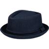 LIPODO Diamond Crown Pork Pie Cappello Feltro Lana Invernale Moda Donna Uomo