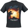 Savatage Ghost in The Ruins Uomo T-Shirt Nero 100% Cotone Regular