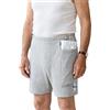 Kaerm Uomo Pantaloncini con Sacca per L'Urina Regolabile Pantaloni Drenaggio Pantaloncini Recupero Dopo L'Intervento Chirurgico Leggero Grigio XL