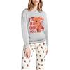 HOLLYWOOD MILANO Pigiama Donna Invernale in 100% Cotone Interlock