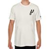 New Era Maglietta NBA Hotdog San Antonio Spurs, bianco sporco, bianco, L