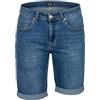 Coveri Bermuda jeans Collection 5 tasche in denim elasticizzato