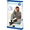 p age Gloria Med MAN SUPPORT 18 Calze a Compressione Graduata da Uomo, 18-20 mmHg, Cotone, Poliammide ed Elastam, Taglie 36-48 Colore Antracite Tg. 4