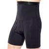 Desconocido Pantaloni corti modellanti da uomo - Pantaloni a vita alta antiscivolo per scolpire il corpo - Boxer con supporto al cavallo senza cuciture Generic