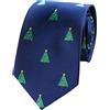 DEARMAMY Cravatta Natalizia Per Uomo Design Unico Motivo Tema Natale Regalo Per Feste Facile Da Pulire e Riutilizzabile