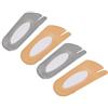 Amosfun 2 Paia di Calzini Infradito Invisibili Tabi Geta Calzini in Stile Giapponese Flip Flop Calzini Split Toe Topper Calza per Le Donne